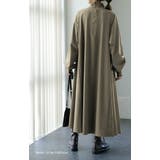 ワンピース ロング ワンピ ナイロン ハイネック 長袖 ロングワンピース 体型 | HUG.U | 詳細画像4 