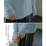 トップス レディース シアー インナー レイヤード シースルー ハイネック 長 | HUG.U | 詳細画像17 