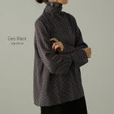 トップス レディース ブラウス ボウタイ シャツ 肌隠し 首元隠し チュニック | HUG.U | 詳細画像12 