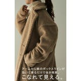 コート レディース アウター ボア ロングコート ロング ボアコート 暖か ボ | HUG.U | 詳細画像12 