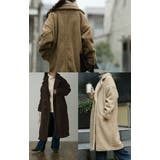 コート レディース アウター ボア ロングコート ロング ボアコート 暖か ボ | HUG.U | 詳細画像17 