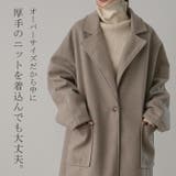 コート レディース アウター チェスターコート ロング チェスター ロングコー | HUG.U | 詳細画像17 