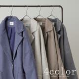 コート レディース アウター チェスターコート ロング チェスター ロングコー | HUG.U | 詳細画像8 