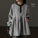 トップス シャツ ブラウス レディース チュニック バックプリーツ | HUG.U | 詳細画像11 