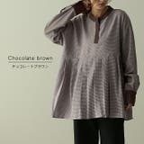 トップス シャツ ブラウス レディース チュニック バックプリーツ | HUG.U | 詳細画像12 