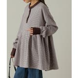 トップス シャツ ブラウス レディース チュニック バックプリーツ | HUG.U | 詳細画像6 