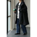 ベスト レディース 中綿 ジレ キルティング ロングベスト フード 軽量 キル | HUG.U | 詳細画像6 