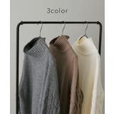 ニット レディース トップス  タートルネック セーター ハイネック 長袖 タ | HUG.U | 詳細画像9 