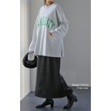 スカート 裏起毛 裏ボア ロングスカート 暖か ゴム ストレッチ 厚手 極暖 | HUG.U | 詳細画像6 