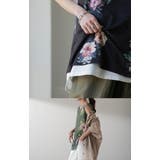 タンクトップ レディース トップス 花柄 ノースリーブ チュニック フラワー | HUG.U | 詳細画像8