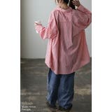 シャツ レディース トップス ストライプシャツ ストライプ 長袖 シワになりに | HUG.U | 詳細画像3 