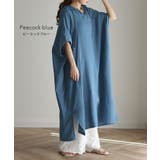 ワンピース レディース コットン 綿 100% 半袖 パーカーワンピース ロン | HUG.U | 詳細画像14 