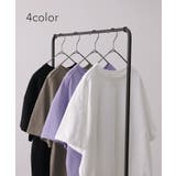 Tシャツ レディース トップス 綿 コットン 裾絞り 体型カバー 半袖 オーバ | HUG.U | 詳細画像10 