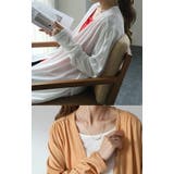 カーディガン レディース UVカット トップス 紫外線対策 ロング シアー ロ | HUG.U | 詳細画像24 