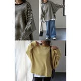トップス レディース 秋 新作 ロンT カットソー トレーナー スウェット 体 | HUG.U | 詳細画像22