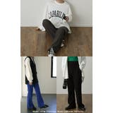 パンツ マタニティ 産前 産後 パンツ フレア 体型カバー リブ レディース | HUG.U | 詳細画像9