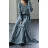 ニットワンピ ペチコート 2点セット ニットワンピース ワンピース ロングワン | HUG.U | 詳細画像11