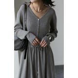 ニットワンピ ペチコート 2点セット ニットワンピース ワンピース ロングワン | HUG.U | 詳細画像3