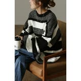 ニット レディース プルオーバー セーター トレーナー トップス 長袖 丸首 | HUG.U | 詳細画像12 