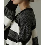 ニット レディース プルオーバー セーター トレーナー トップス 長袖 丸首 | HUG.U | 詳細画像7 