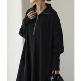 ワンピース スウェット ワンピ ワンピース ロングワンピース レディース ロン | HUG.U | 詳細画像23