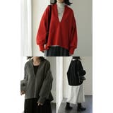 トップス スウェット 体型カバー レディース トレーナー レイヤード チュニッ | HUG.U | 詳細画像19 