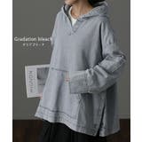 デニムパーカー オーバーサイズ アウター デニムパーカー トップス レディース | HUG.U | 詳細画像12