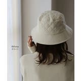 バケットハット 帽子 キルティングバケハ 防寒 紫外線対策 日よけ ハット バ | HUG.U | 詳細画像10