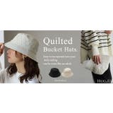 バケットハット 帽子 キルティングバケハ 防寒 紫外線対策 日よけ ハット バ | HUG.U | 詳細画像19