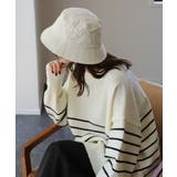 バケットハット 帽子 キルティングバケハ 防寒 紫外線対策 日よけ ハット バ | HUG.U | 詳細画像5