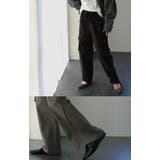 ワイドパンツ ボトムス ストレッチ テーパードパンツ バギーパンツ ロング ゴ | HUG.U | 詳細画像16 