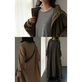 ワンピース レイヤード レディース カットソー 長袖 ワンピ リブ Tシャツワ | HUG.U | 詳細画像23 