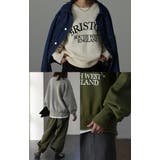 ニット チクチクしない ロゴニット 大人 クルーネック 薄手 レディース セー | HUG.U | 詳細画像18