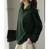 ニット ハーフジップ トップス | HUG.U | 詳細画像10 