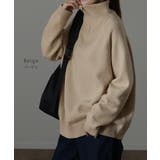 ニット ハーフジップ トップス | HUG.U | 詳細画像12 