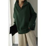 ニット ハーフジップ トップス | HUG.U | 詳細画像20 