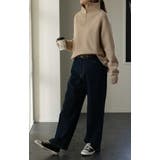 ニット ハーフジップ トップス | HUG.U | 詳細画像8 