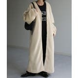 ボアコート ロング ボアパーカー | HUG.U | 詳細画像12 