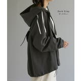 パーカー ワッフル 体型カバー | HUG.U | 詳細画像10 