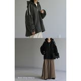 パーカー ワッフル 体型カバー | HUG.U | 詳細画像4 