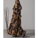 ワンピース ティアード ロングワンピース | HUG.U | 詳細画像16