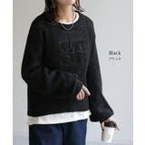 ニット ロゴニット シアー | HUG.U | 詳細画像12 