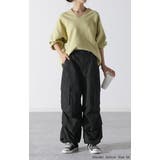 パンツ 裾2way パラシュートパンツ | HUG.U | 詳細画像3 