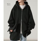 パーカー 体型カバー オーバーサイズ | HUG.U | 詳細画像18 