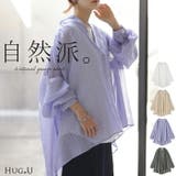 シャツ ナチュラル スキッパー | HUG.U | 詳細画像1 