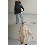 シャツ 花柄 プリント | HUG.U | 詳細画像3 