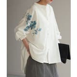 シャツ 花柄 プリント | HUG.U | 詳細画像5 