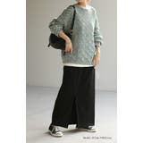 ニット 透かし編み トップス | HUG.U | 詳細画像4 