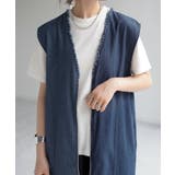 ベスト ジレ デニム | HUG.U | 詳細画像5 