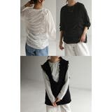 トップス シアーインナー レイヤード | HUG.U | 詳細画像14 